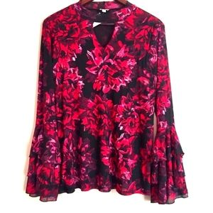 New with Tags Cupio Floral Top